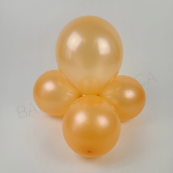 ECONO (50) 11" Pearl Apricot balloons latex balloons