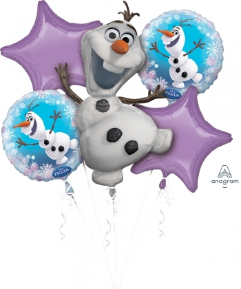 Frozen Olaf Bouquet balloon ANAGRAM