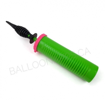Hand Pump Green Double Action balloon accessories