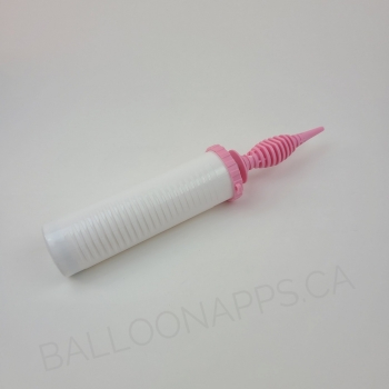 Hand Pump Pink Double Action balloon accessories