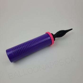 Hand Pump Purple Double Action balloon accessories