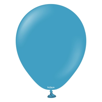 KALISAN (50) 11" Retro Deep Blue balloons latex balloons