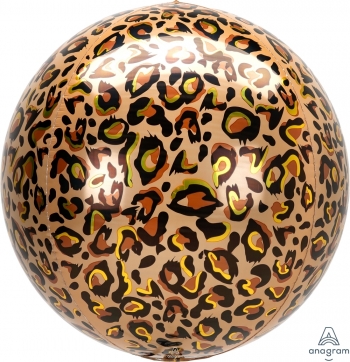 Leopard Print AnimalZ OrbZ Balloon foil balloons