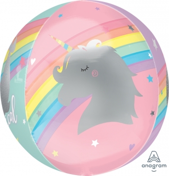 Magical Rainbow Orbz balloon ANAGRAM