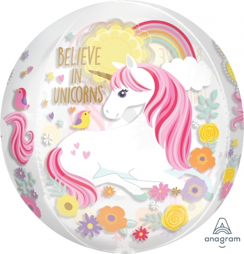 Magical Unicorn Orbz balloon ANAGRAM