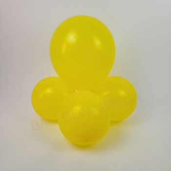NEW ECONO (100) 11" Yellow balloons latex balloons