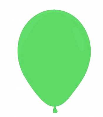 NEW ECONO (10) 18" Green balloons latex balloons