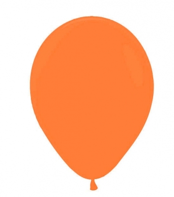 NEW ECONO (10) 18" Orange balloons latex balloons