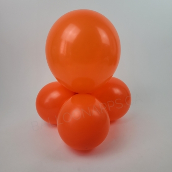 NEW ECONO (100) 11" Orange balloons latex balloons