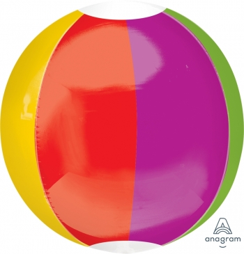 ORBZ Foil - Beach Ball Roundballoon ANAGRAM