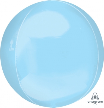 Pastel Blue Orbz Balloon *Polybagged ANAGRAM