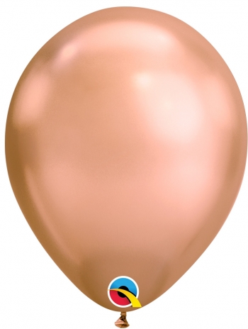 Q   Chrome Rose Gold Balloons balloons QUALATEX
