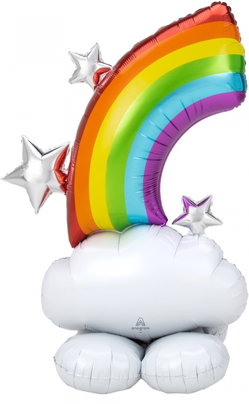 Rainbow Airloonz Air-fill balloon foil balloons
