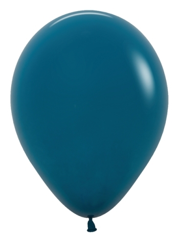 SEM (100) 11" Deluxe Deep Teal Balloons latex balloons