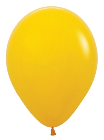 SEM (100) 11" Deluxe Honey Yellow Balloons latex balloons