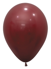 SEM (100) 11" Deluxe Merlot balloons latex balloons