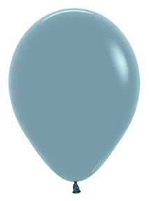 SEM (100) 11" Pastel Dusk Blue balloons latex balloons