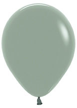 SEM (100) 5" Pastel Dusk Laurel Green balloons latex balloons