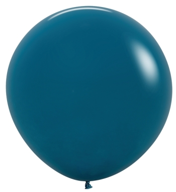 SEM (1) 24" Deluxe Deep Teal balloon latex balloons