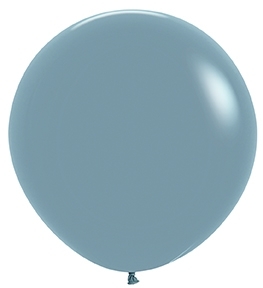 SEM (1) 24" Fashion Pastel Dusk Blue balloon latex balloons