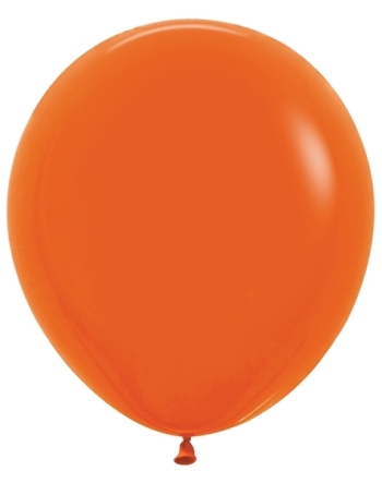 SEM (25) 18" Fashion Orange balloons latex balloons