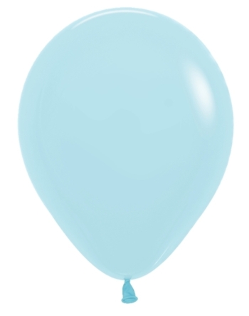 SEM (50) 11" Pastel Matte Blue balloons latex balloons