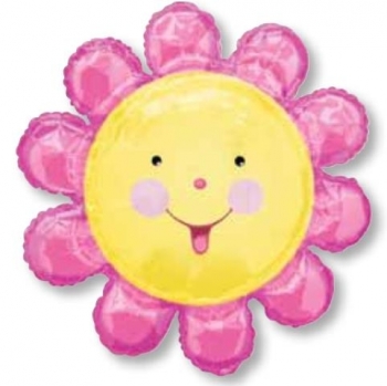 Shape - Chatterbox Pink Flower  balloon ANAGRAM