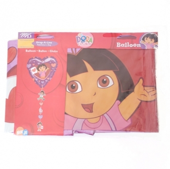 Shape - Drop A Line - Dora Love - 34"x21" balloon foil balloons