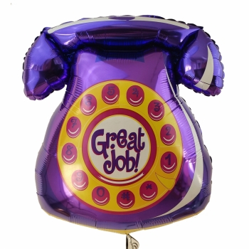 Shape - Phone -  - Great Job! balloon BETALLIC