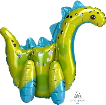Sitting Stegosaurus  Air-fill Self-Sealing balloon  Balloon
