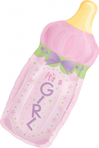 Super Shape - It's A Girl Baby Bottle ANAGRAM