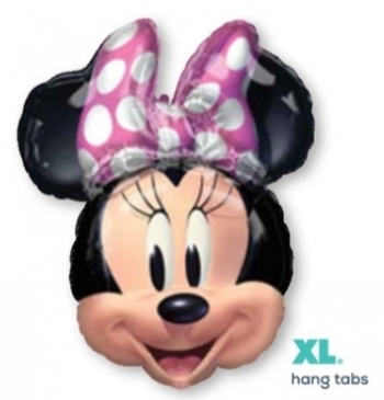 Super Shape - Minnie Mouse Head balloon *New foil balloons