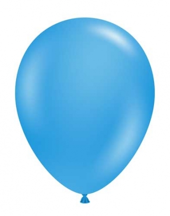 TUFTEX (100) 11" Blue balloons latex balloons
