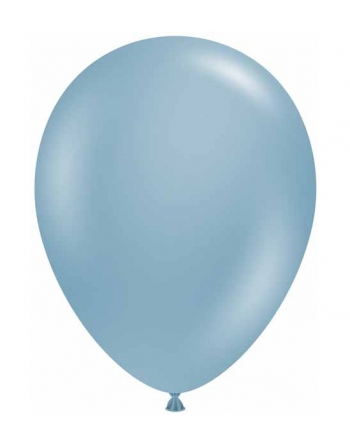 TUFTEX (100) 11" Blue Slate balloons latex balloons