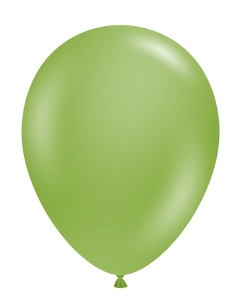 TUFTEX (100) 11" Fiona Green balloons latex balloons
