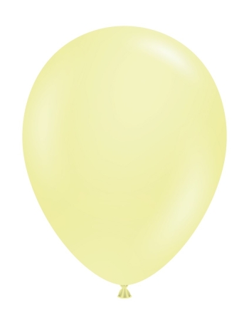 TUFTEX (100) 11" Lemonade balloons latex balloons