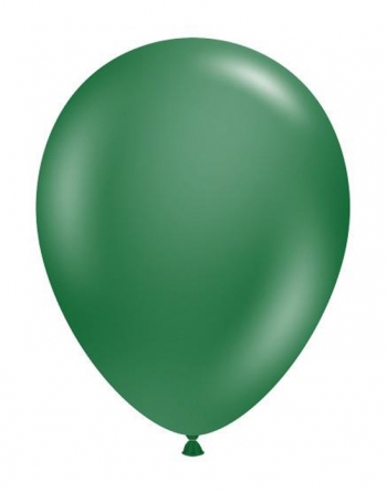 TUFTEX   Metallic Forest Green balloons TUF-TEX
