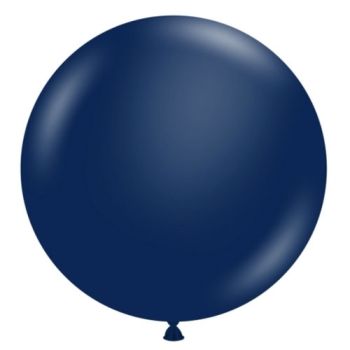 TUFTEX (1) 24" Pearl Midnight Blue balloon latex balloons