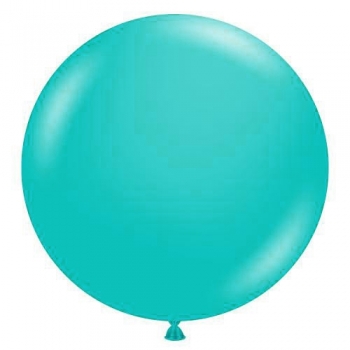 TUFTEX   Teal balloon TUF-TEX