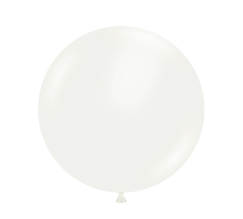 TUFTEX (1) 36" White balloon latex balloons
