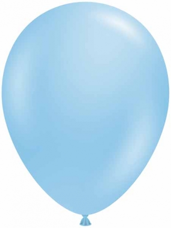 TUFTEX (50) 17" Baby Blue balloons latex balloons