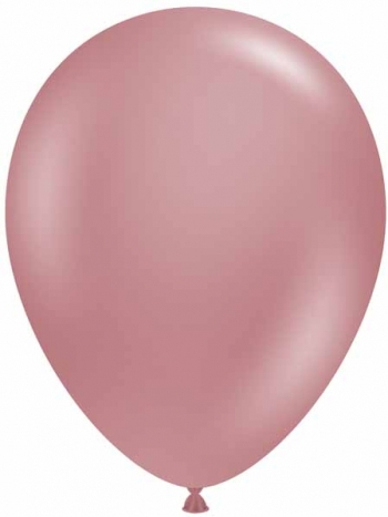 TUFTEX (50) 17" Canyon Rose balloons latex balloons
