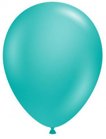TUFTEX   Teal balloons TUF-TEX