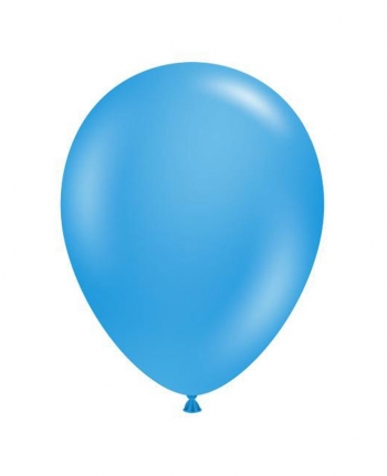 TUFTEX (50) 5" Blue balloons latex balloons