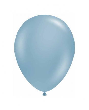 TUFTEX (50) 5" Blue Slate balloons latex balloons