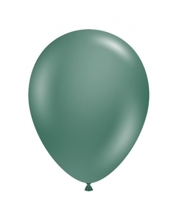 TUFTEX (50) 5" Evergreen balloons latex balloons