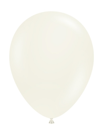 TUFTEX (50) 5" Lace Matte White balloons latex balloons