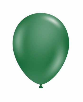 TUFTEX (50) 5" Metallic Forest Green balloons latex balloons