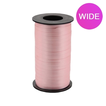 WIDE Curly Ribbon - Pink - 3/8" x 250 yds ribbons
