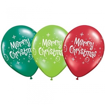 X -   Christmas Ornaments - Jewel Assorted balloon QUALATEX